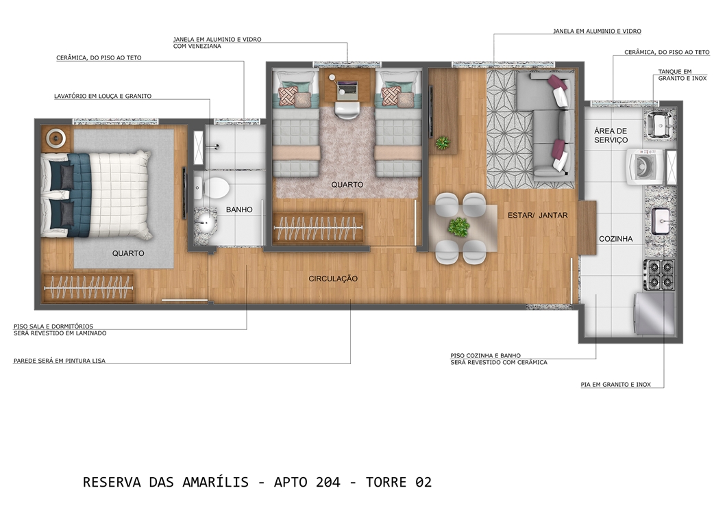 Planta Reserva das Amarílis MRV Ribeirão Preto
