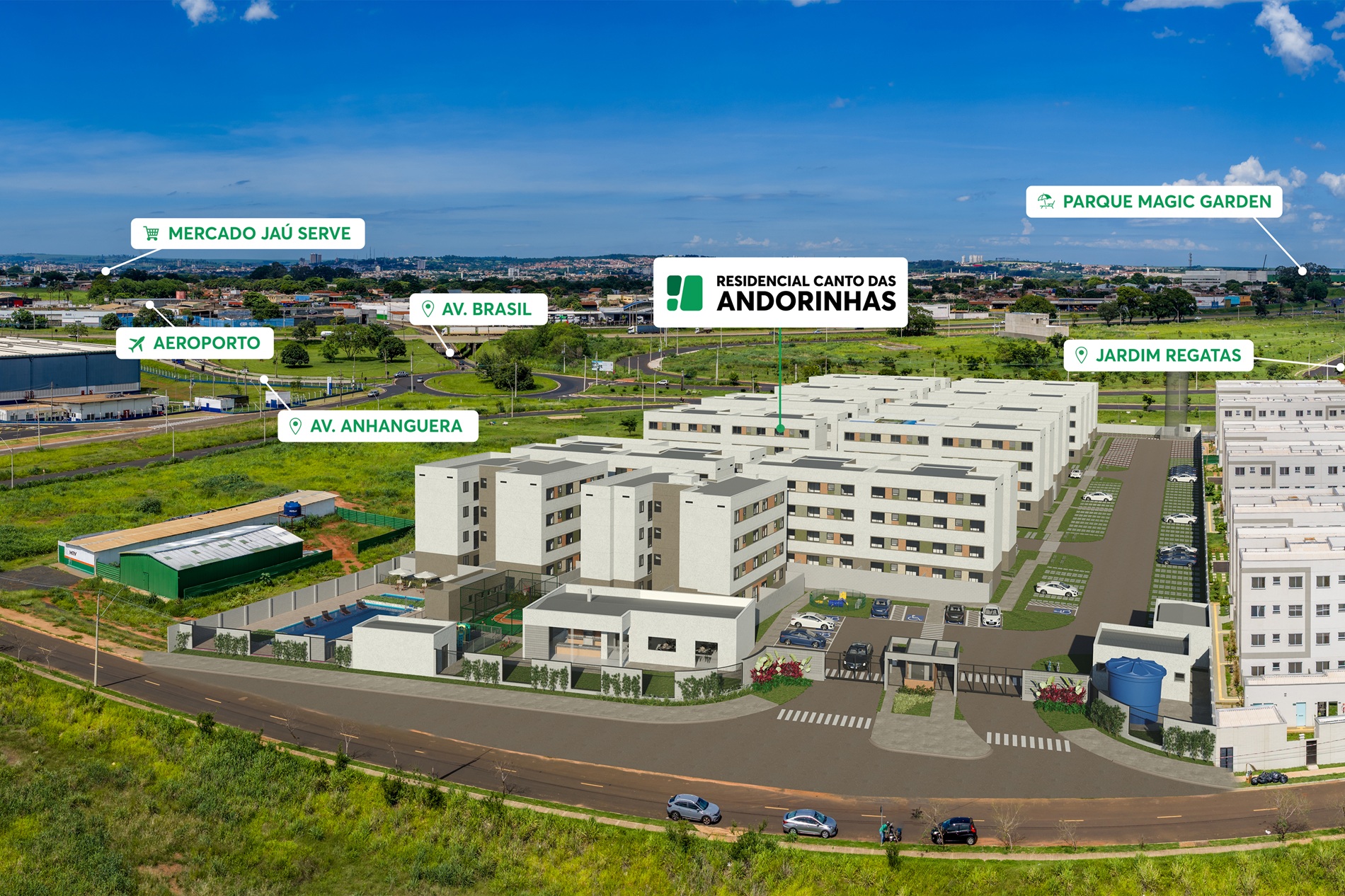 Aerea Canto das Andorinhas MRV Ribeirão Preto Aerea Canto das Andorinhas MRV Ribeirão Preto