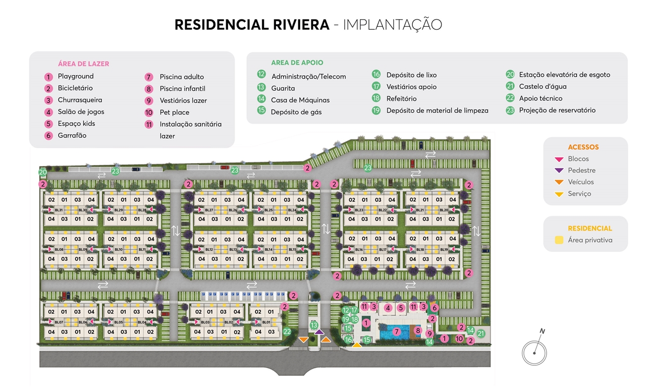 Implantação Residencial Riviera MRV Ribeirão Preto