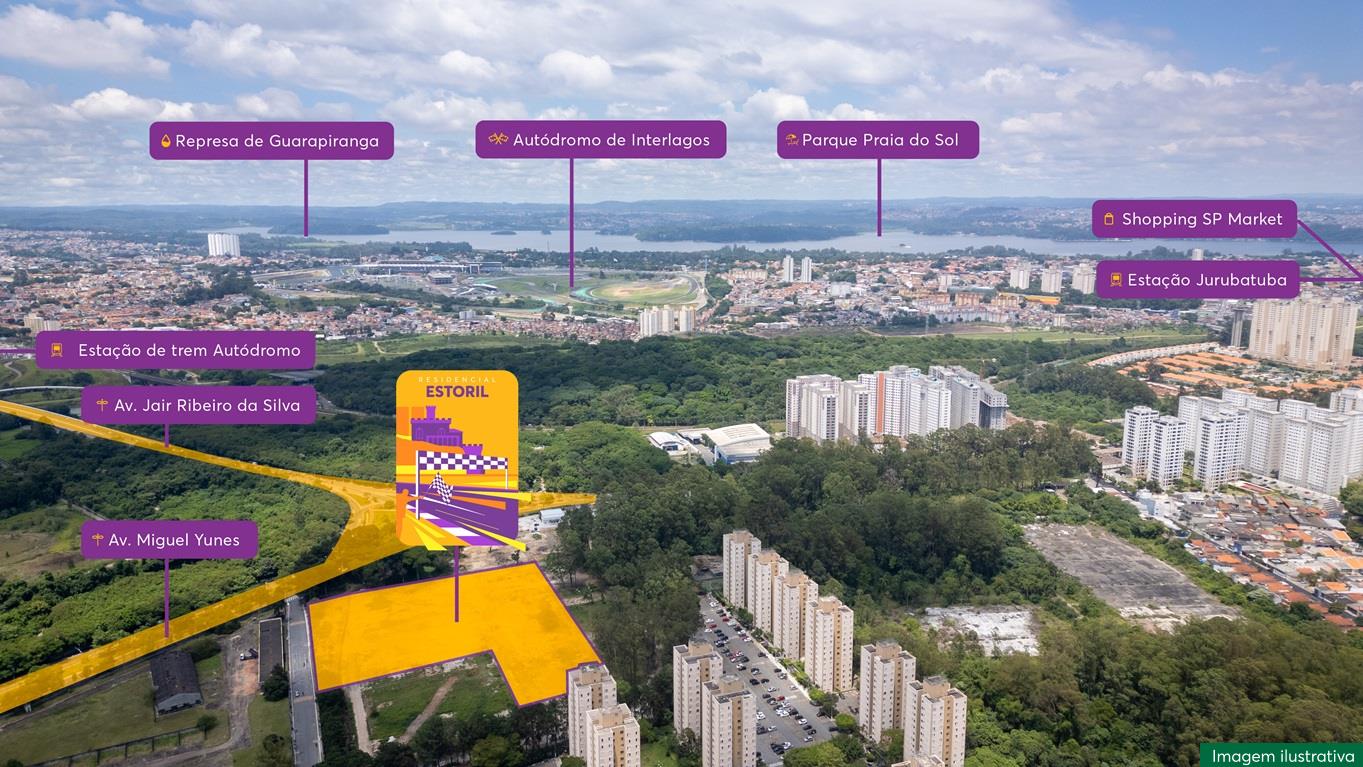 Inserção aérea Residencial Estoril MRV São Paulo