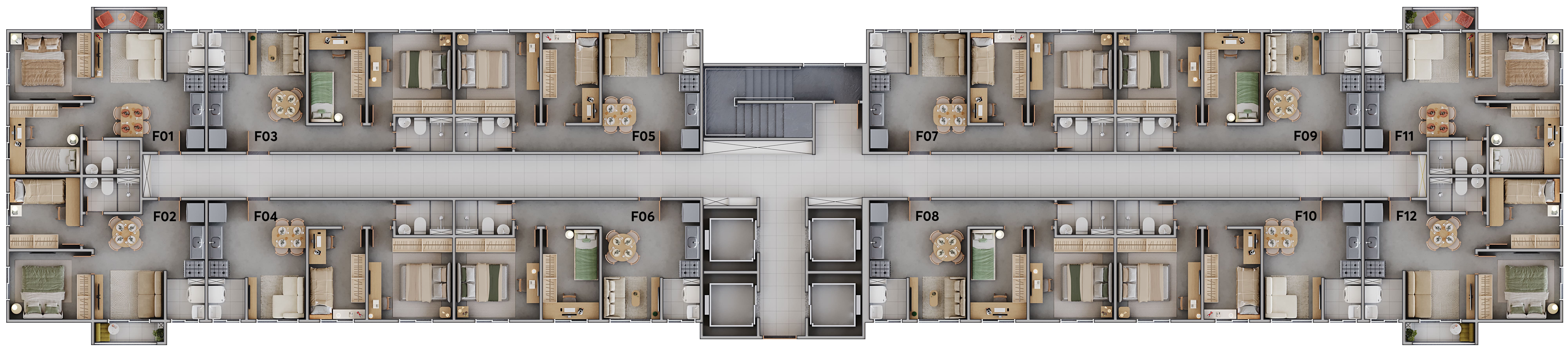 Planta Residencial Estoril MRV São Paulo
