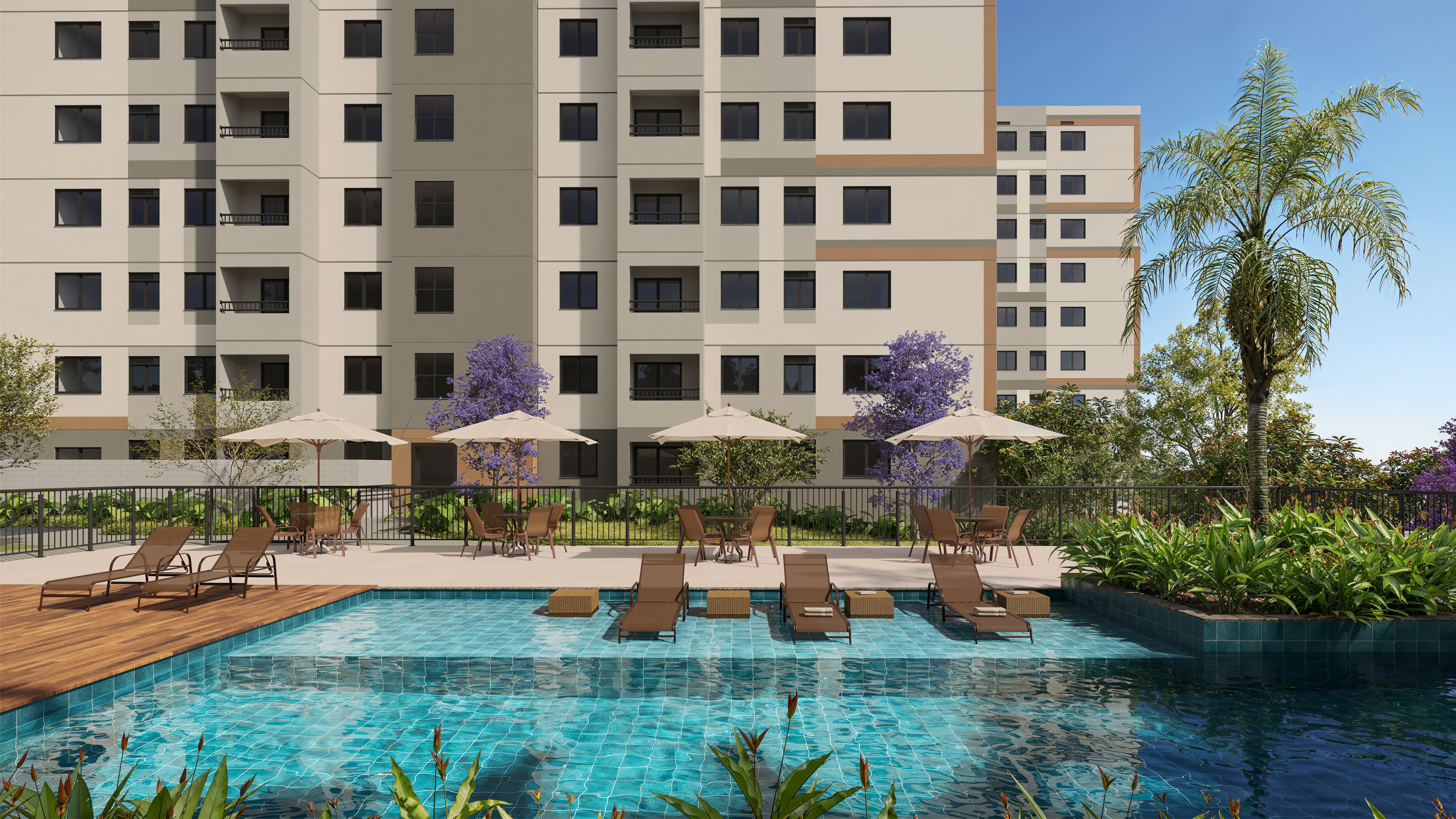 Piscina Nascente Pico dos Marins MRV São Paulo Piscina Nascente Pico dos Marins MRV São Paulo