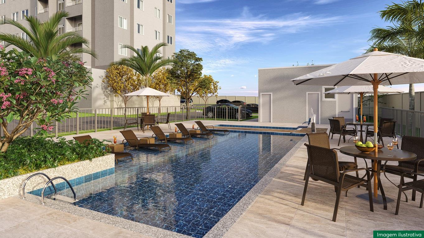 Piscina Residencial Tibre MRV Taubaté Piscina Residencial Tibre MRV Taubaté