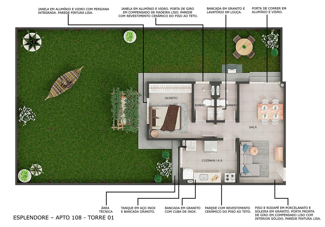 Planta Esplendore MRV Aracaju