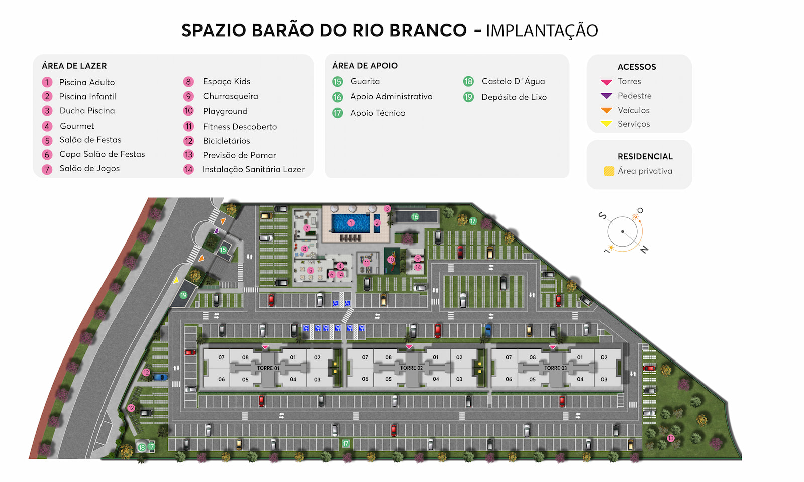 Implantação Barão do Rio Branco MRV Salvador